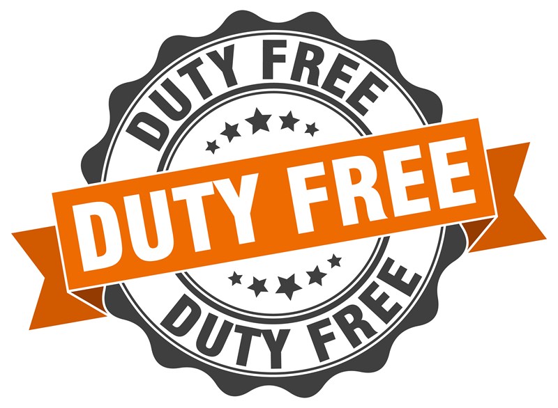 Changes to duty free shopping