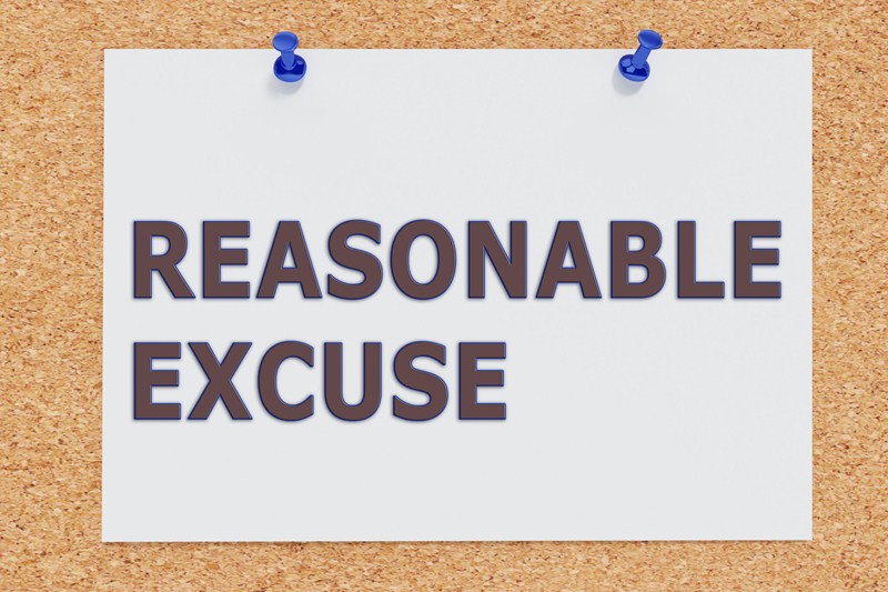 Reasonable excuses for making a late furlough claim
