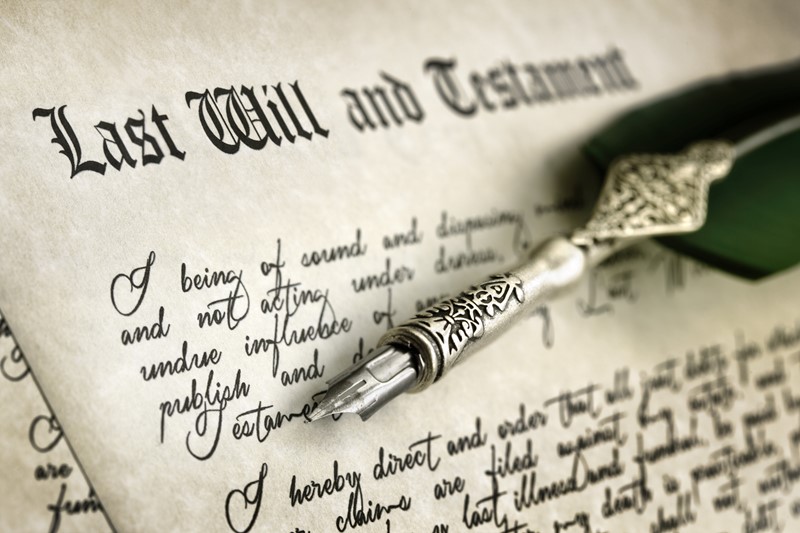 Changing a will after death